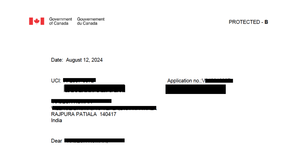 Wrongful visa refusal